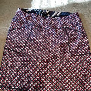 Tribal stretch skort